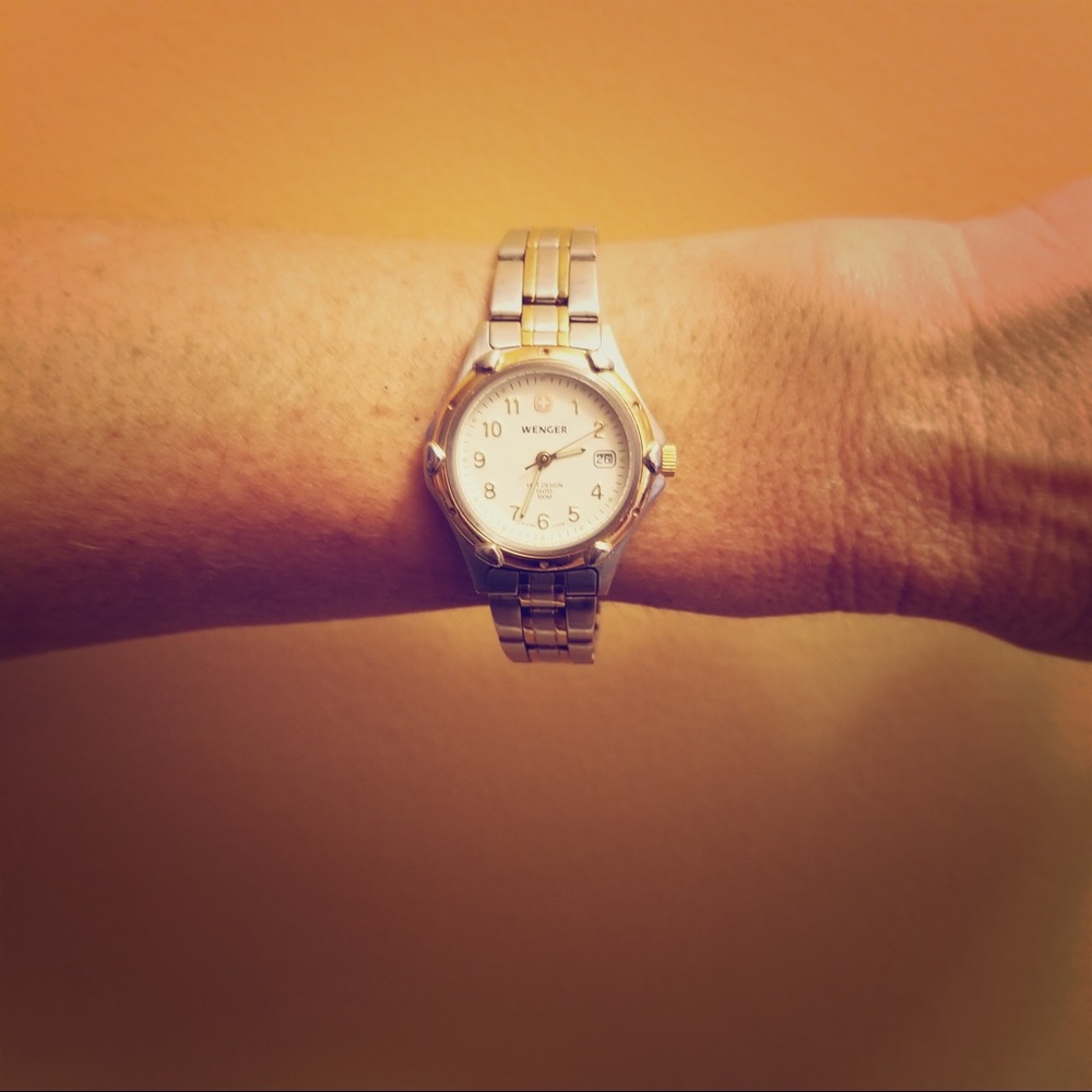 Two toned watch